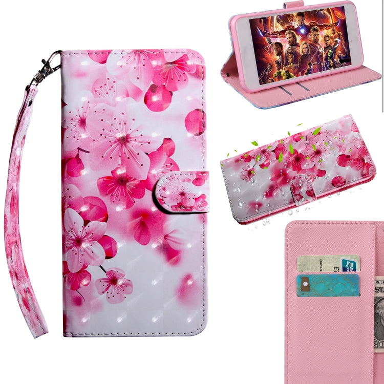 3D Painting Pattern Coloured Drawing Horizontal Flip TPU + PU Leather Case with Holder & Card Slots & Wallet, Series 2