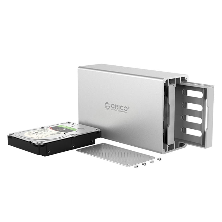 ORICO Honeycomb Series WS200C3 SATA 3.5 inch 20TB USB 3.1 USB-C / Type-C Dual Bay Aluminum Alloy HDD / SSD Enclosure