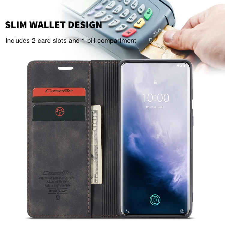 CaseMe-013 Multi-functional Retro Frosted Horizontal Flip Leather Case with Card Slot & Holder & Wallet My Store