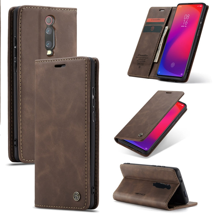 CaseMe-013 Multi-functional Retro Frosted Horizontal Flip Leather Case with Card Slot & Holder & Wallet My Store