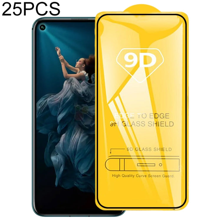 25 PCS 9D Full Glue Full Screen Tempered Glass Film, Series 1-Reluova