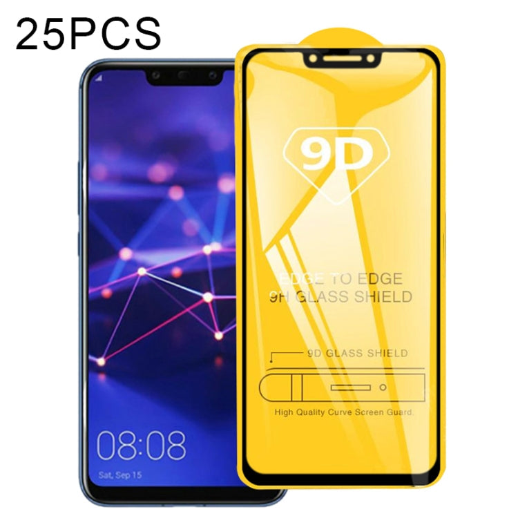 25 PCS 9D Full Glue Full Screen Tempered Glass Film, Series 1