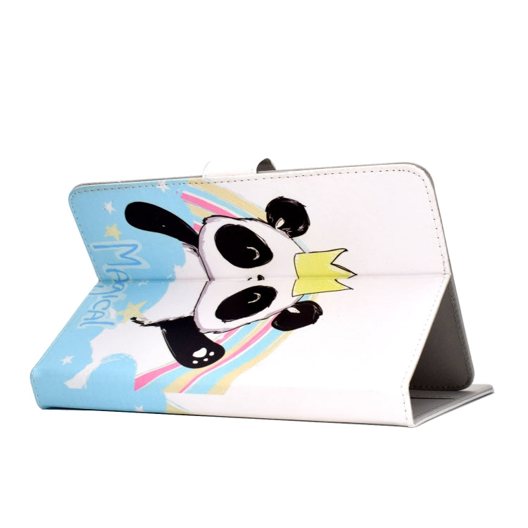 Colored Pattern Drawing Horizontal Flip PU Leather Case with Three-folding Holder & Sleep / Wake-up Function, Series 1 My Store