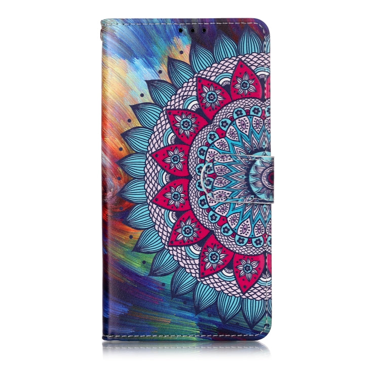 Oil Embossed Coloured Drawing Pattern Horizontal Flip PU Leather Case with Holder & Card Slots & Wallet & Photo Frame My Store