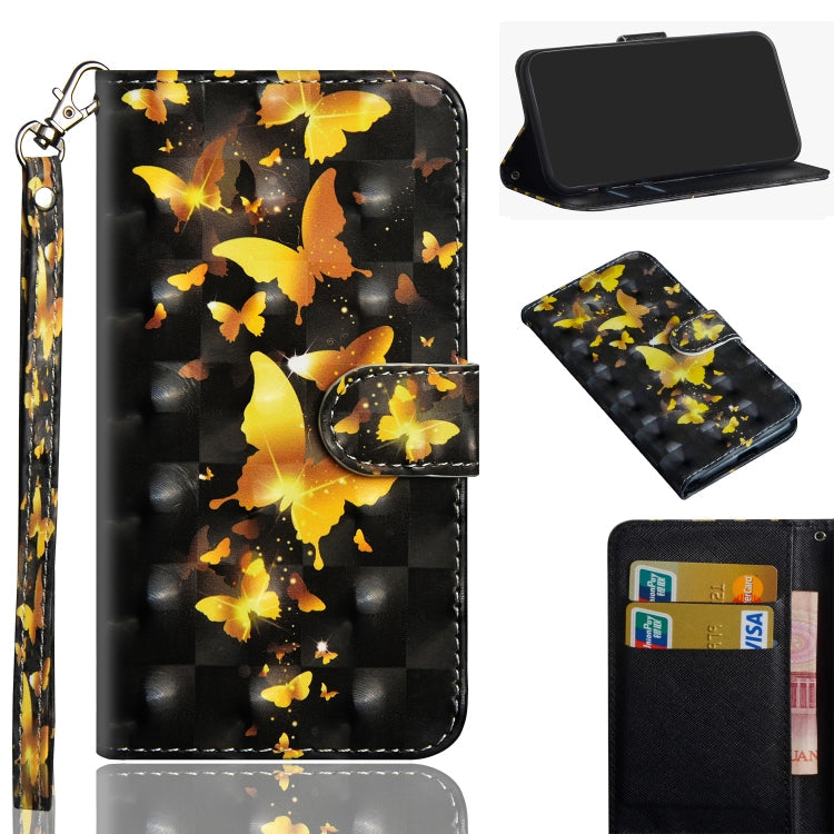 3D Painting Pattern Coloured Drawing Horizontal Flip TPU + PU Leather Case with Holder & Card Slots & Wallet-Reluova