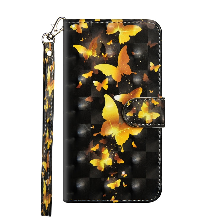 3D Painting Pattern Coloured Drawing Horizontal Flip TPU + PU Leather Case with Holder & Card Slots & Wallet-Reluova