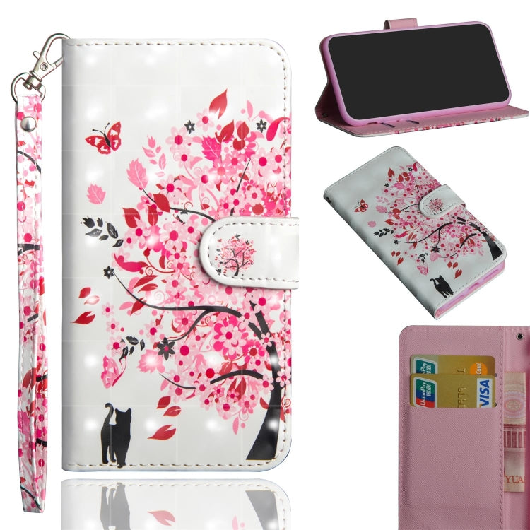 3D Painting Pattern Coloured Drawing Horizontal Flip TPU + PU Leather Case with Holder & Card Slots & Wallet