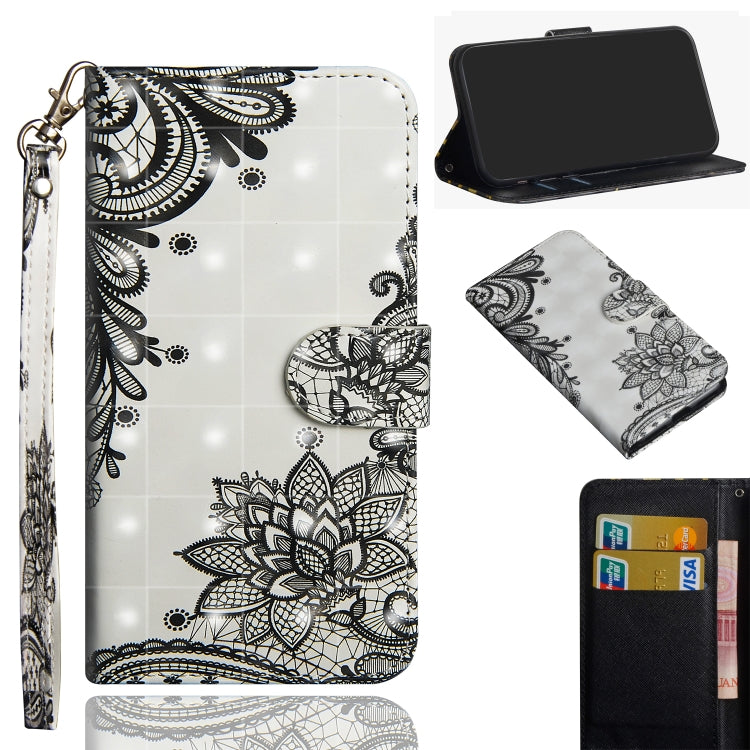 3D Painting Pattern Coloured Drawing Horizontal Flip TPU + PU Leather Case with Holder & Card Slots & Wallet-Reluova