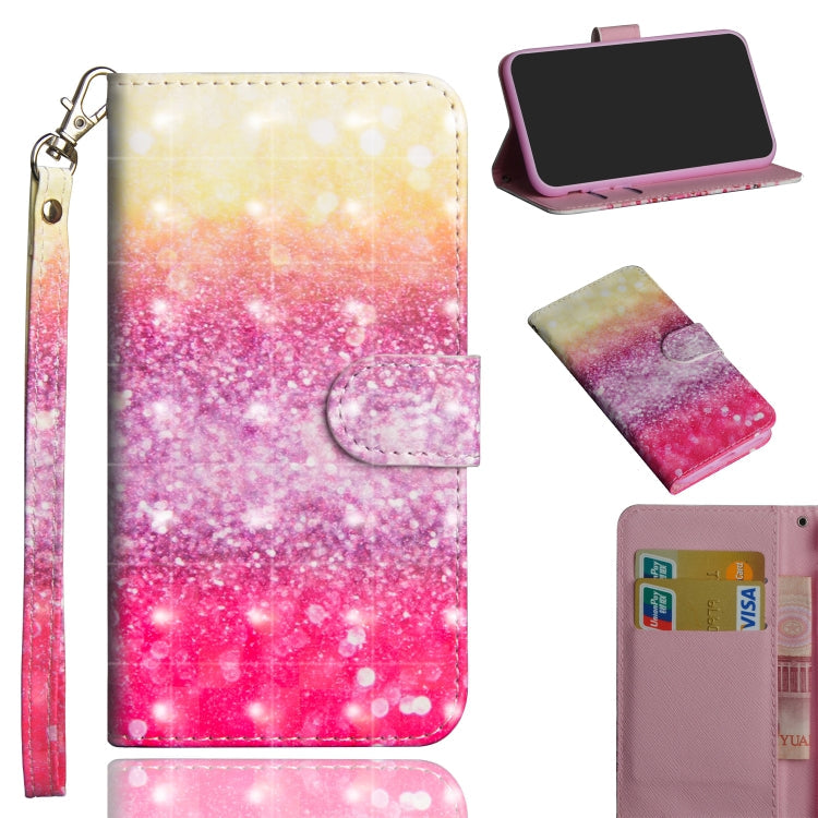 3D Painting Pattern Coloured Drawing Horizontal Flip TPU + PU Leather Case with Holder & Card Slots & Wallet-Reluova