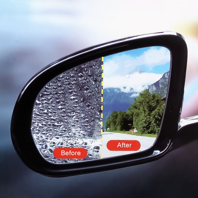 Car Round PET Rearview Mirror Protective Window Clear Anti-fog Waterproof Rain Shield Film ÎҵÄÉ̵ê