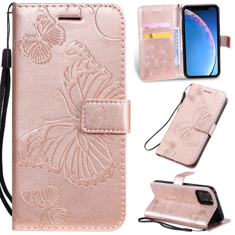 Pressed Printing Butterfly Pattern Horizontal Flip PU Leather Case with Holder & Card Slots & Wallet & Lanyard, Series 3 My Store