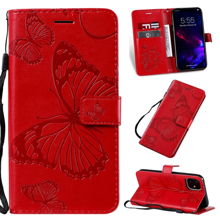 Pressed Printing Butterfly Pattern Horizontal Flip PU Leather Case with Holder & Card Slots & Wallet & Lanyard, Series 1 My Store