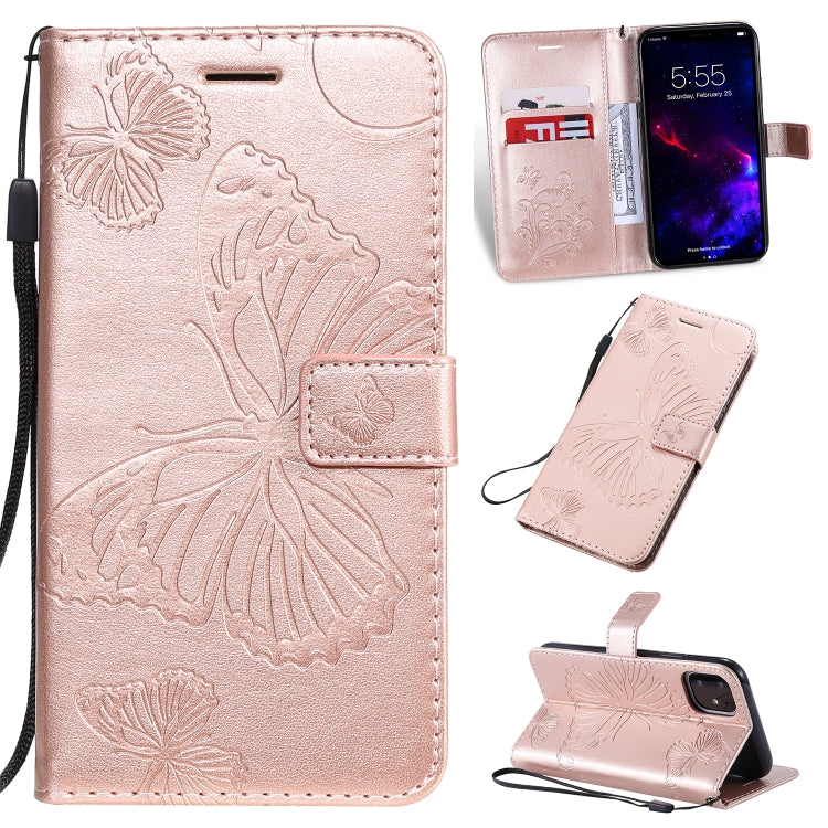 Pressed Printing Butterfly Pattern Horizontal Flip PU Leather Case with Holder & Card Slots & Wallet & Lanyard, Series 1 My Store