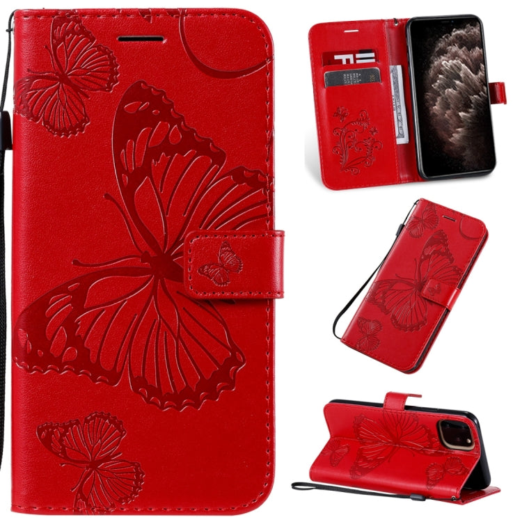 Pressed Printing Butterfly Pattern Horizontal Flip PU Leather Case with Holder & Card Slots & Wallet & Lanyard, Series 4 My Store