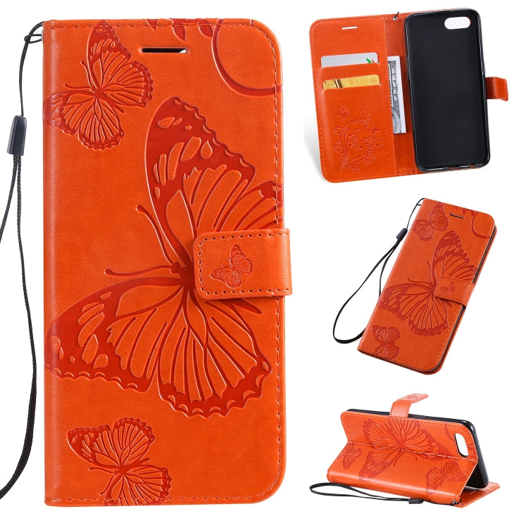 Pressed Printing Butterfly Pattern Horizontal Flip PU Leather Case with Holder & Card Slots & Wallet & Lanyard, Series 1 My Store