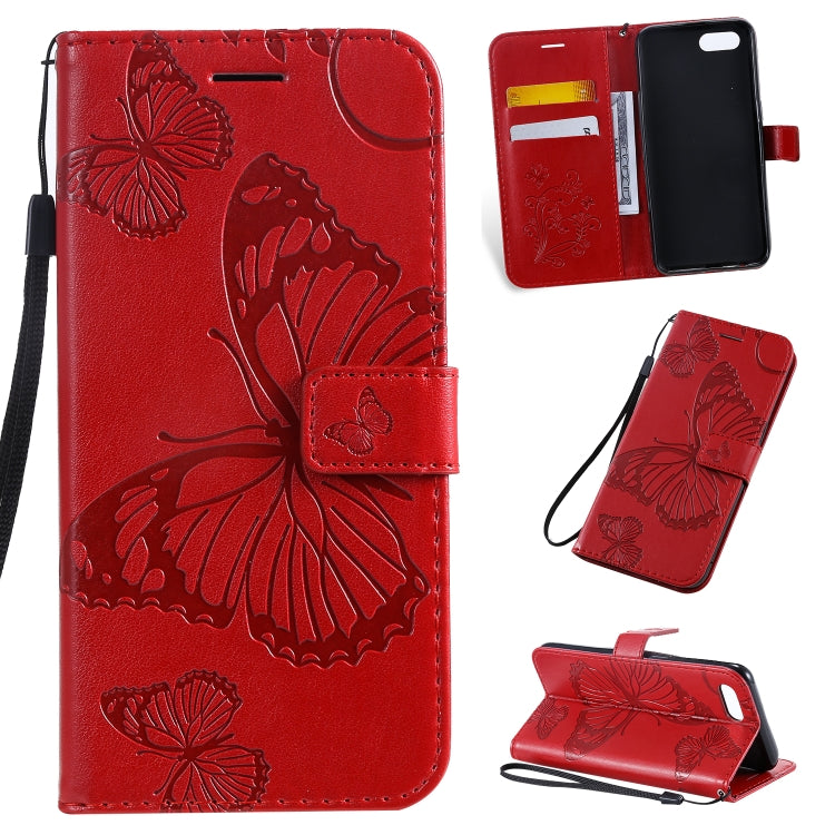 Pressed Printing Butterfly Pattern Horizontal Flip PU Leather Case with Holder & Card Slots & Wallet & Lanyard, Series 1 My Store