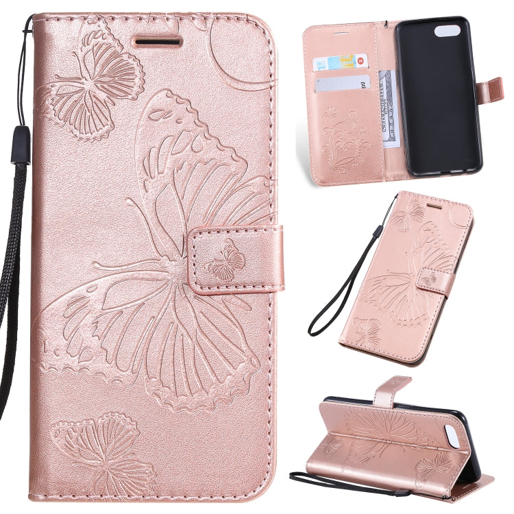 Pressed Printing Butterfly Pattern Horizontal Flip PU Leather Case with Holder & Card Slots & Wallet & Lanyard, Series 1 My Store