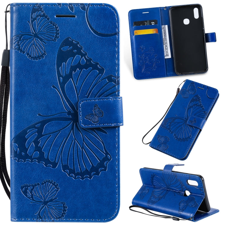 Pressed Printing Butterfly Pattern Horizontal Flip PU Leather Case with Holder & Card Slots & Wallet & Lanyard, Series 3 My Store