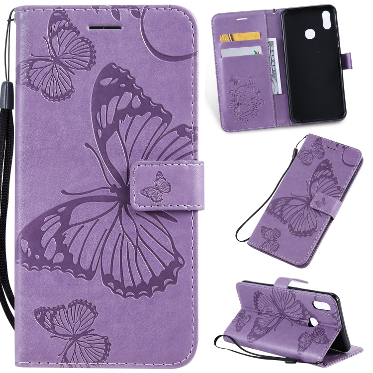 Pressed Printing Butterfly Pattern Horizontal Flip PU Leather Case with Holder & Card Slots & Wallet & Lanyard, Series 3 My Store