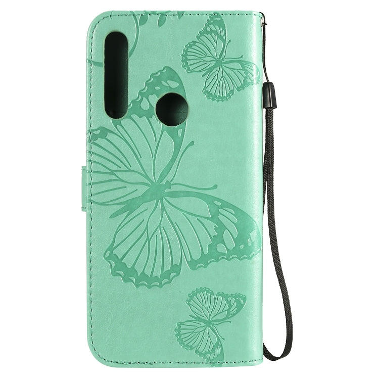 Pressed Printing Butterfly Pattern Horizontal Flip PU Leather Case with Holder & Card Slots & Wallet & Lanyard, Series 3