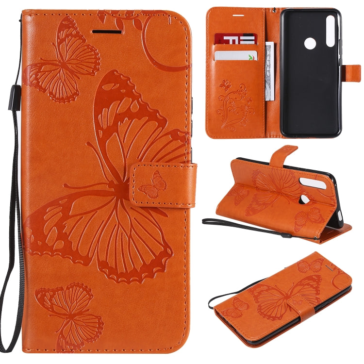 Pressed Printing Butterfly Pattern Horizontal Flip PU Leather Case with Holder & Card Slots & Wallet & Lanyard, Series 3