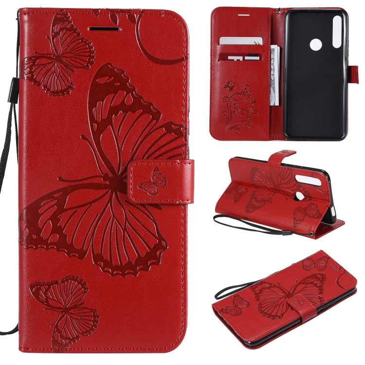 Pressed Printing Butterfly Pattern Horizontal Flip PU Leather Case with Holder & Card Slots & Wallet & Lanyard, Series 3 My Store