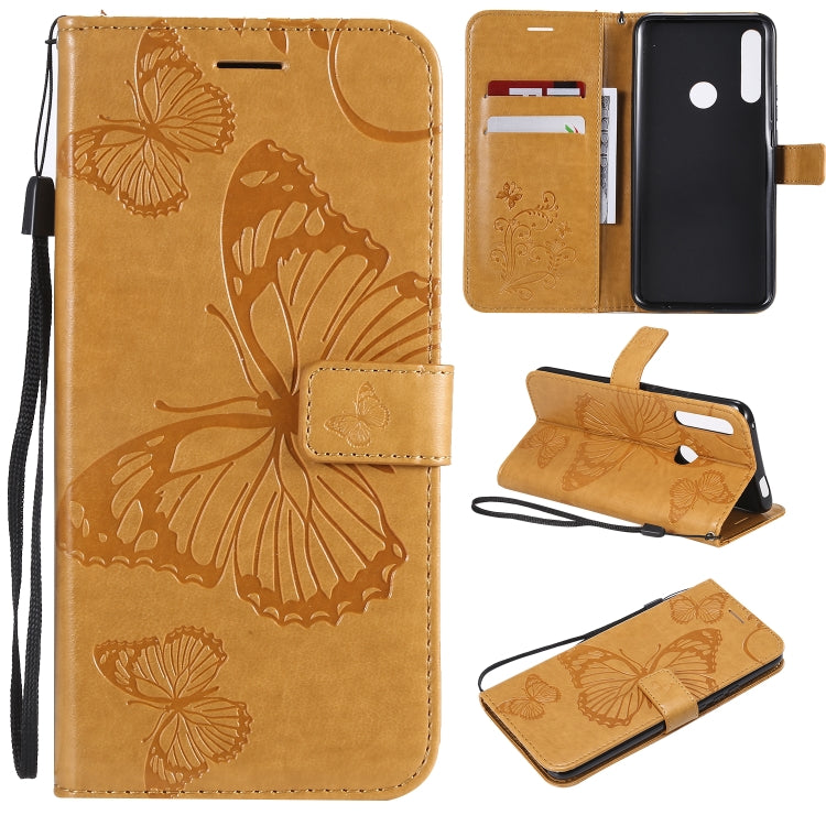 Pressed Printing Butterfly Pattern Horizontal Flip PU Leather Case with Holder & Card Slots & Wallet & Lanyard, Series 3 My Store