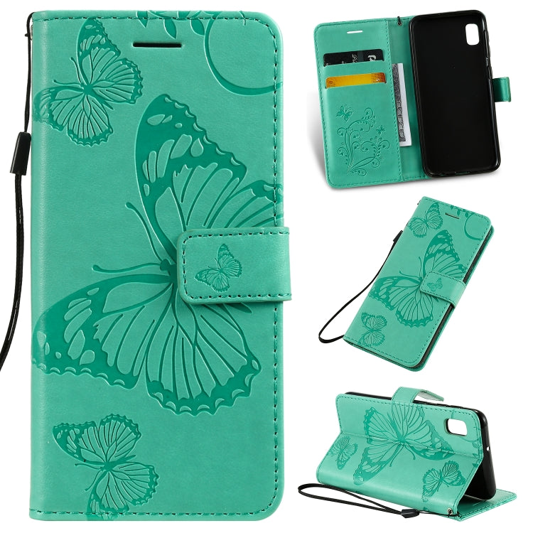 Pressed Printing Butterfly Pattern Horizontal Flip PU Leather Case with Holder & Card Slots & Wallet & Lanyard, Series 2 My Store