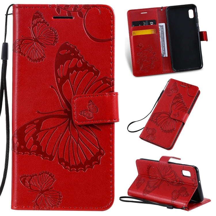 Pressed Printing Butterfly Pattern Horizontal Flip PU Leather Case with Holder & Card Slots & Wallet & Lanyard, Series 2 My Store