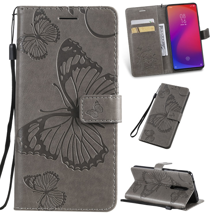 Pressed Printing Butterfly Pattern Horizontal Flip PU Leather Case with Holder & Card Slots & Wallet & Lanyard, Series 4 My Store