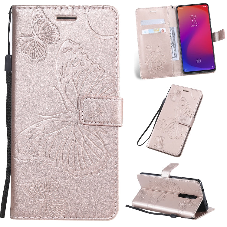 Pressed Printing Butterfly Pattern Horizontal Flip PU Leather Case with Holder & Card Slots & Wallet & Lanyard, Series 4 My Store