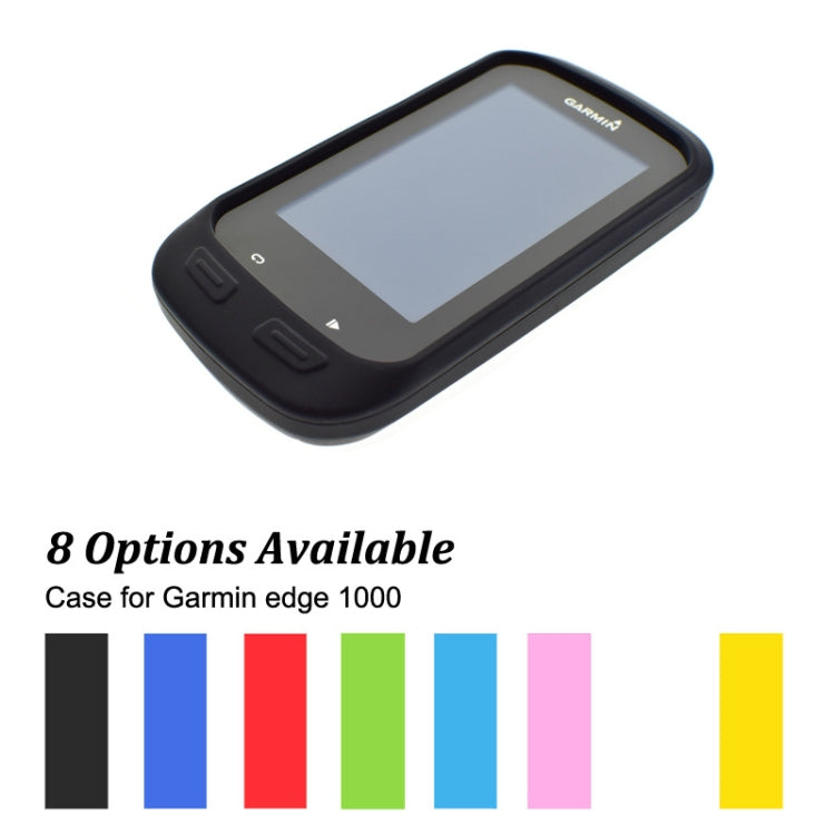 Bicycle Code Table Shockproof Silicone Colorful Protective Case for Garmin Edge 1000, Host not Included Reluova