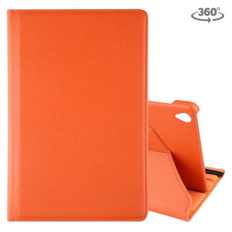 Litchi Texture Horizontal Flip 360 Degrees Rotation Leather Case with Holder for Huawei MediaPad M6 10.8