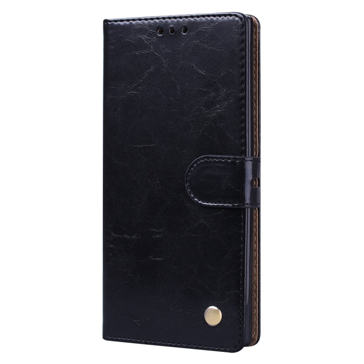 Business Style Oil Wax Texture Horizontal Flip Leather Case with Holder & Card Slots & Wallet My Store