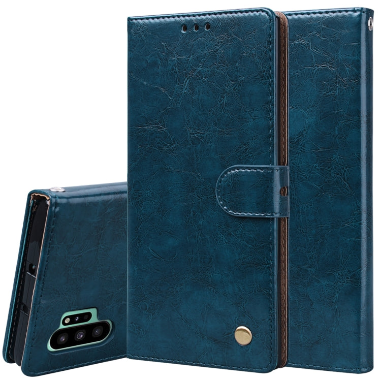 Business Style Oil Wax Texture Horizontal Flip Leather Case with Holder & Card Slots & Wallet My Store