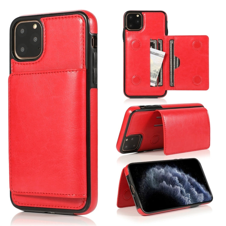 Shockproof PU + TPU Protective Case with Card Slots & Holder My Store