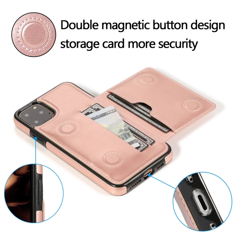 Shockproof PU + TPU Protective Case with Card Slots & Holder My Store