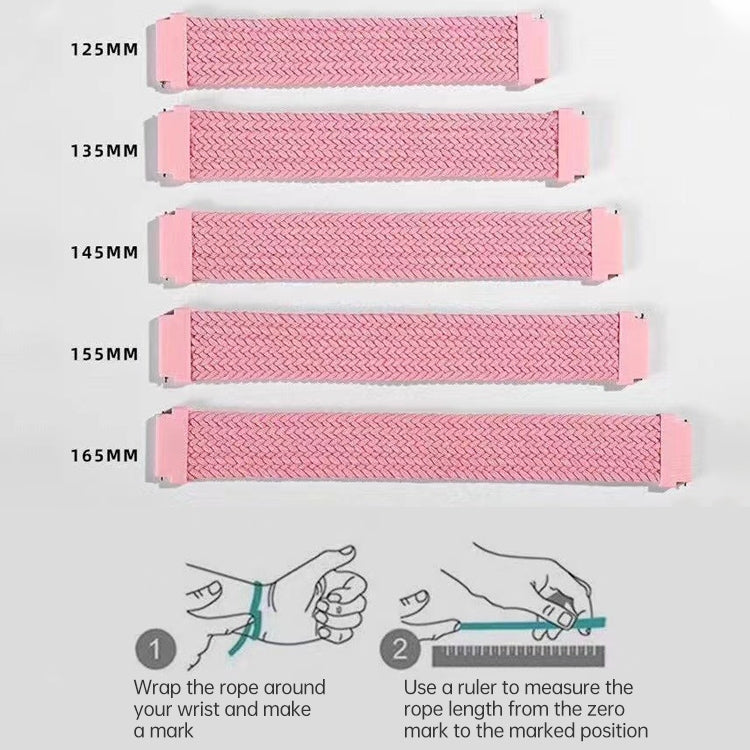 Universal Nylon Weave Replacement Strap Watchband, Series 1