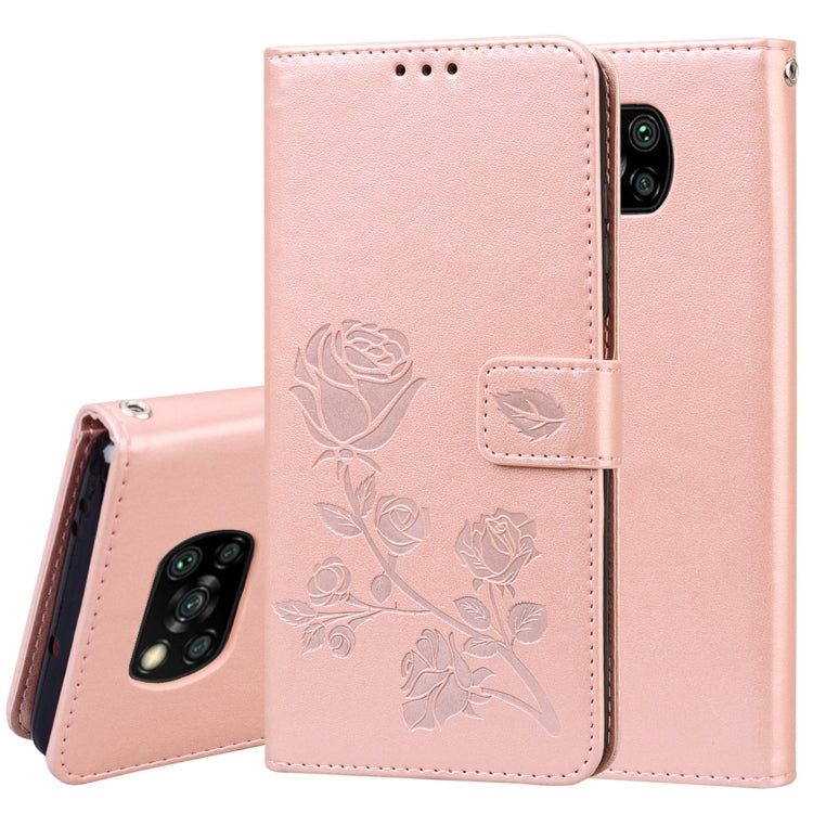 Rose Embossed Horizontal Flip PU Leather Case with Holder & Card Slots & Wallet, Series 2 My Store