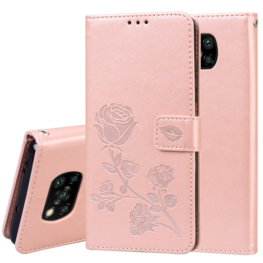 Rose Embossed Horizontal Flip PU Leather Case with Holder & Card Slots & Wallet, Series 2 My Store