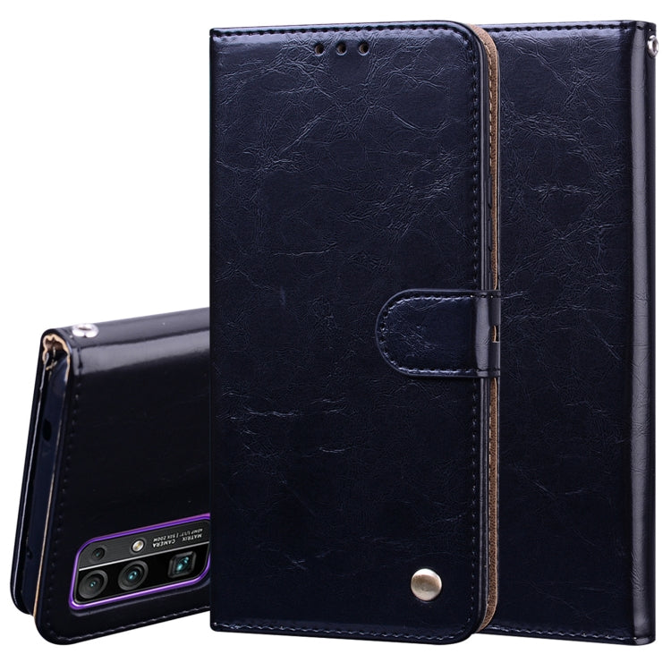 Business Style Oil Wax Texture Horizontal Flip Leather Case with Holder & Card Slots & Wallet, Series 1