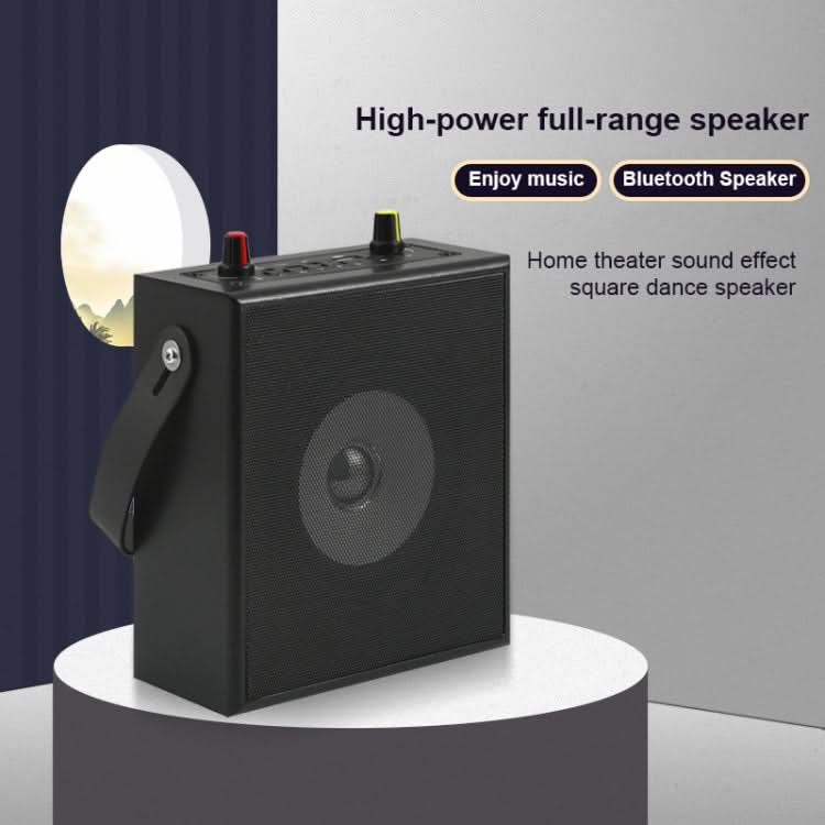 K10 10W Bluetooth 5.0 Portable Handheld Square Dance Bluetooth Speaker