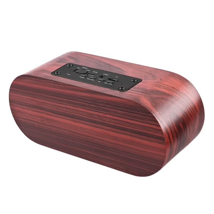 Q8 Bluetooth 4.2 Classic Wooden Double Horns Bluetooth Speaker