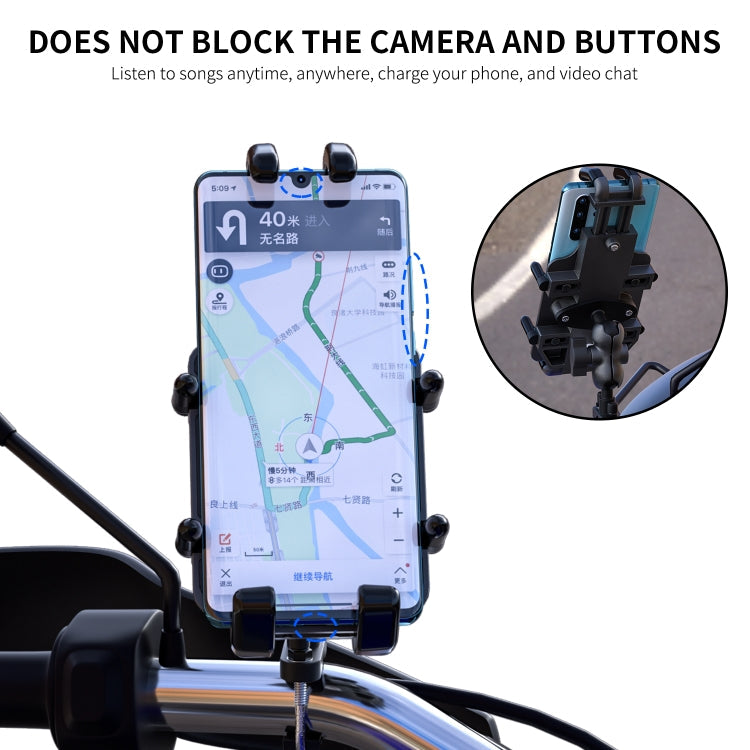 WUPP CS-1205A1 All Aluminum Alloy Motorcycle Navigation Bracket Phone Holder ÎҵÄÉ̵ê