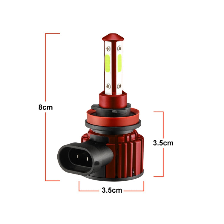 2 PCS DC9-36V 22W 2500LM IP68 Car LED Headlight Lamps-Reluova