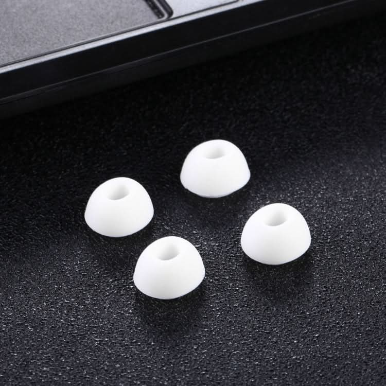 2 Pairs Soft Silicone Ear Caps with Net for AirPods Earphones