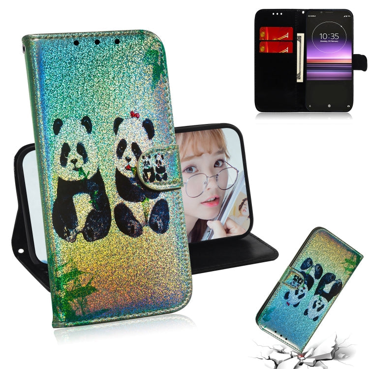 Colored Drawing Pattern Colorful Magnetic Buckle Horizontal Flip PU Leather Case with Holder & Card Slots & Wallet & Lanyard My Store