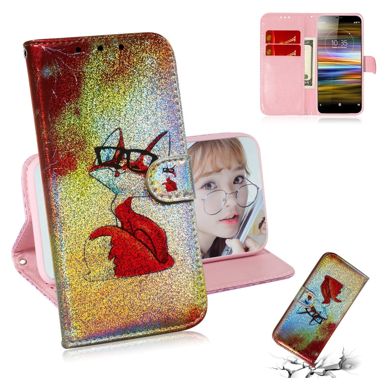 Colored Drawing Pattern Colorful Magnetic Buckle Horizontal Flip PU Leather Case with Holder & Card Slots & Wallet & Lanyard My Store