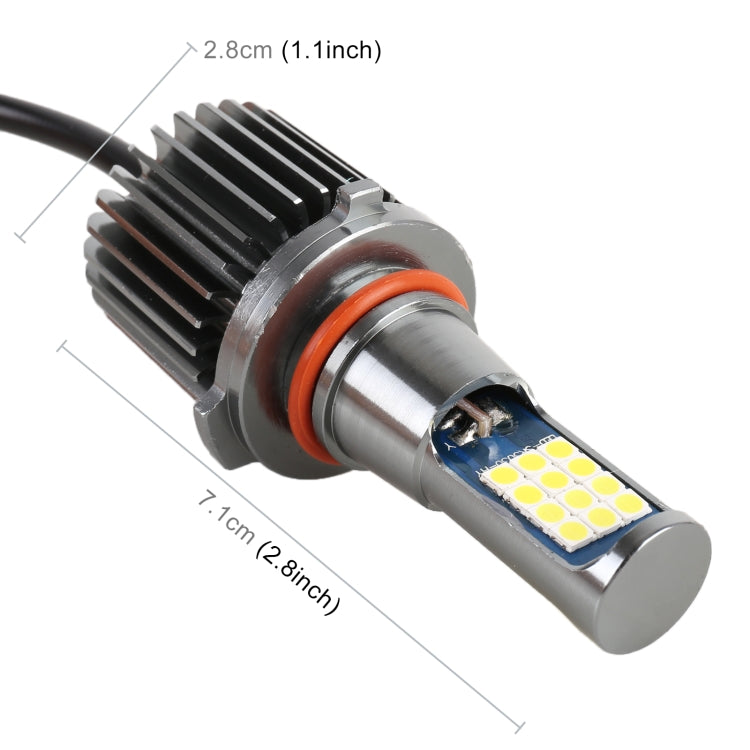 2 PCS DC12-24V / 10.5W Car Fog Lights with 24LEDs SMD-3030 & Constant Current, Box Packaging