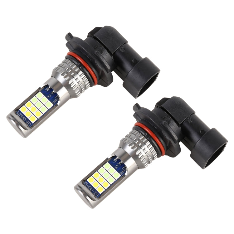 2 PCS DC12-24V / 8.6W Car Double Colors Fog Lights with 24LEDs SMD-3030 & Constant Current, Bag Packaging